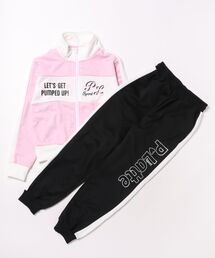 PINK-latte（ピンクラテ）の「PINK-latte SPORT/ピンクラテスポーツ　プリント入り　スクールウォームアップスーツ（セットアップ）」
