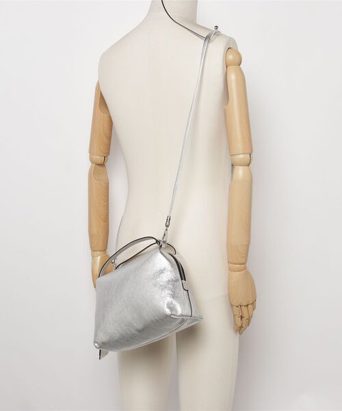 GIANNI CHIARINI(ジャンニ キアリーニ)の「GIANNI CHIARINI / ALIFA M ジャンニ キアリーニ 2WAY ショルダーバッグ(ハンドバッグ・レディース・ホワイト系1/シルバー・FREE)」の21枚目の写真