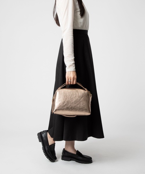 GIANNI CHIARINI(ジャンニ キアリーニ)の「GIANNI CHIARINI / ALIFA M ジャンニ キアリーニ 2WAY ショルダーバッグ(ハンドバッグ・レディース・ホワイト系1/シルバー・FREE)」の5枚目の写真