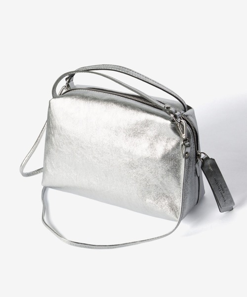 GIANNI CHIARINI(ジャンニ キアリーニ)の「GIANNI CHIARINI / ALIFA M ジャンニ キアリーニ 2WAY ショルダーバッグ(ハンドバッグ・レディース・ホワイト系1/シルバー・FREE)」の7枚目の写真