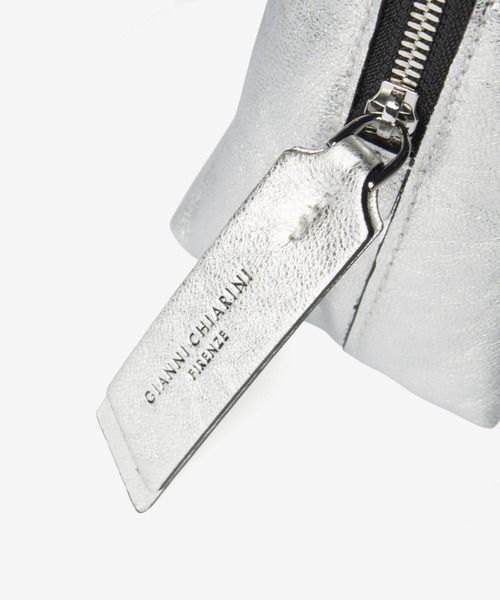 GIANNI CHIARINI(ジャンニ キアリーニ)の「GIANNI CHIARINI / ALIFA M ジャンニ キアリーニ 2WAY ショルダーバッグ(ハンドバッグ・レディース・ホワイト系1/シルバー・FREE)」の8枚目の写真