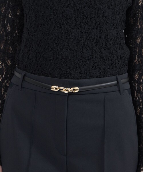 EPOCA（エポカ）の「ツイストバックルベルト（ベルト・レディース・ゴールド/ネイビー/ブラック・FREE）」の4枚目の写真