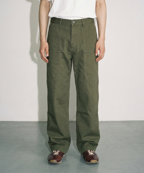 BALLUTE(バリュート)の「6P FATIGUE PANTS (OLIVE WASHED)(その他パンツ・メンズ・その他・SMALL/MEDIUM/LARGE)」の1枚目の写真