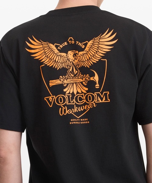 VOLCOM(ボルコム)の「VOLCOM メンズ HAMMERED SPLIT SST Tシャツ 【2026年春夏モデル】(Tシャツ/カットソー・メンズ・ホワイト/ブラック・X-LARGE/LARGE/MEDIUM/SMALL)」の17枚目の写真