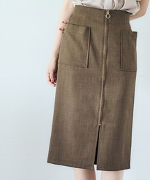 12Twelve Agenda（トゥエルブ　アジェンダ）の「ソフトツイル両ポケタイトスカート（スカート）」
