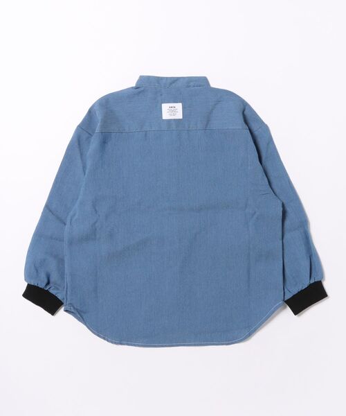 GENERATOR（ジェネレーター）の「GENERATOR/ジェネレーター デニムシャツ（シャツ/ブラウス・キッズ・ブルー・M/L/XL）」の7枚目の写真