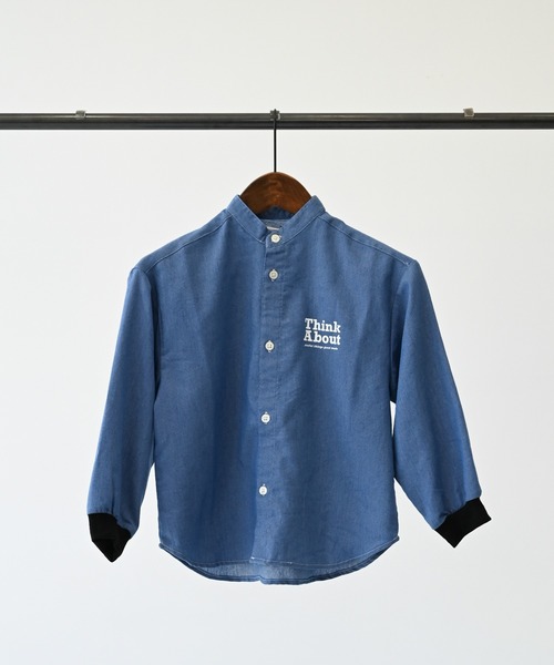 GENERATOR（ジェネレーター）の「GENERATOR/ジェネレーター デニムシャツ（シャツ/ブラウス・キッズ・ブルー・M/L/XL）」の3枚目の写真