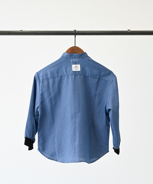 GENERATOR（ジェネレーター）の「GENERATOR/ジェネレーター デニムシャツ（シャツ/ブラウス・キッズ・ブルー・M/L/XL）」の4枚目の写真