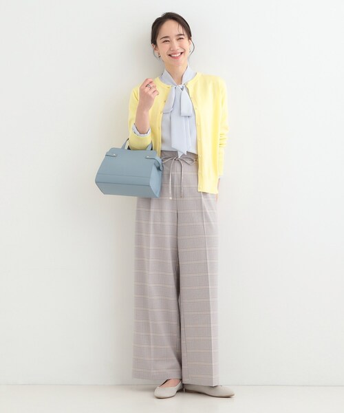 SHOO・LA・RUE（シューラルー）の「【2WAY】サイドベルトが上品 ミニトートバッグ（ショルダーバッグ・レディース・グレー/ブルー/ブラック・00）」の15枚目の写真