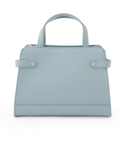 SHOO・LA・RUE（シューラルー）の「【2WAY】サイドベルトが上品 ミニトートバッグ（ショルダーバッグ・レディース・グレー/ブルー/ブラック・00）」の7枚目の写真