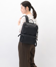 リュックサック リッカ スクエアリュック2 15L A4サイズ 14インチPC ボトルホルダー 19152
