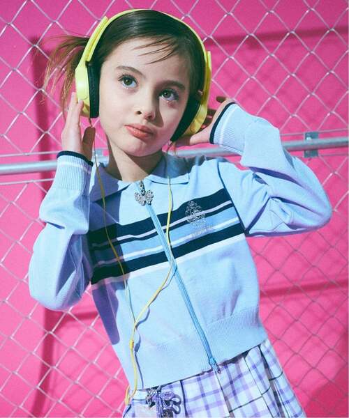 スタイルアップ☆ジップニット（カーディガン/ボレロ）｜ANNA SUI mini