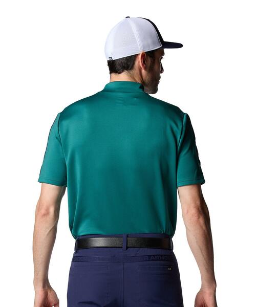 UNDER ARMOUR（アンダーアーマー）の「UAドライブ アーマーニット モックネック シャツ（ゴルフ/メンズ）（ポロシャツ・メンズ・カーキ系・L/XL/M/3XL/2XL/S）」の2枚目の写真