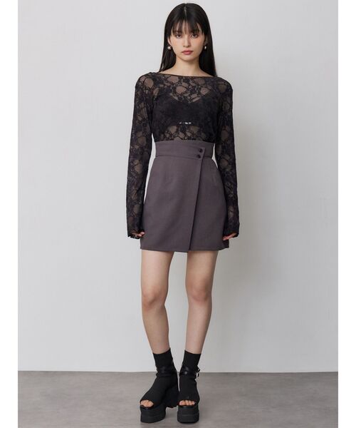 MURUA（ムルーア）の「ダブルベルトソックブーツサンダル（ブーツ・レディース・ブラック・22.5/24.5/23.5）」の7枚目の写真