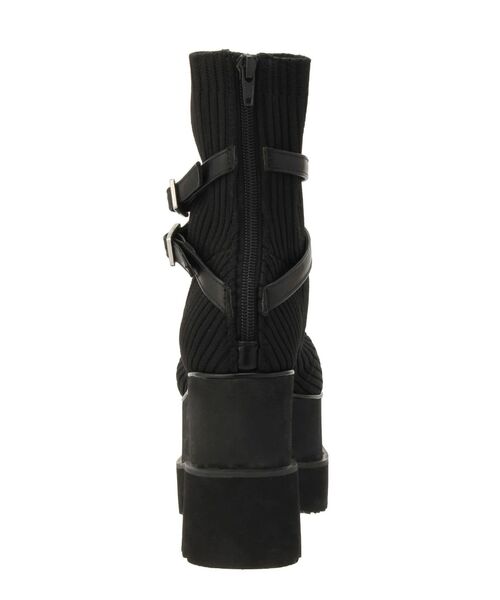 MURUA（ムルーア）の「ダブルベルトソックブーツサンダル（ブーツ・レディース・ブラック・22.5/24.5/23.5）」の13枚目の写真