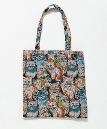 Revo.（レボ）の「Revo. ヴィンテージライク ゴブラン織り アニマル キャット 猫柄 トートバッグ（トートバッグ）」