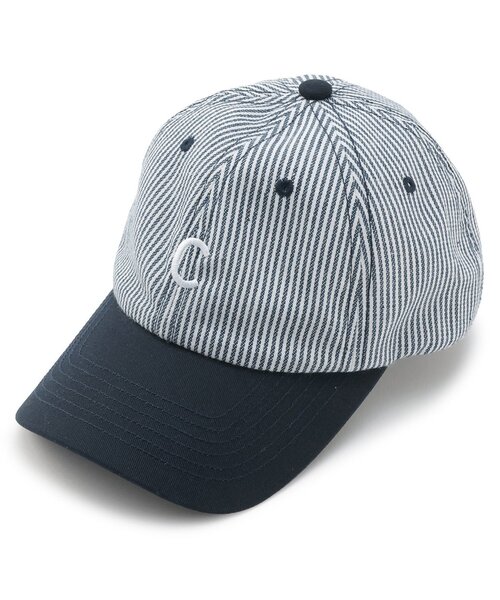 b・ROOM（ビールーム）の「ヒッコリーバイカラーキャップ（キャップ・キッズ・ネイビー・F）」の4枚目の写真