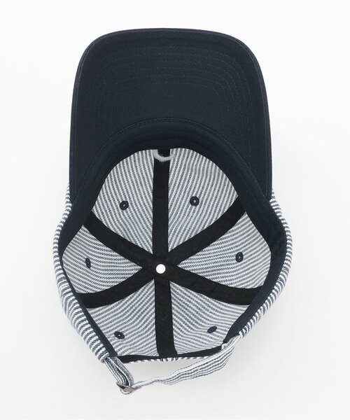 b・ROOM（ビールーム）の「ヒッコリーバイカラーキャップ（キャップ・キッズ・ネイビー・F）」の9枚目の写真