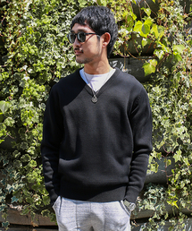 BEAMS | 【予約】＜WEB限定＞BEAMS / NEW STANDARD ミリタリーVネックセーター(ニット/セーター)