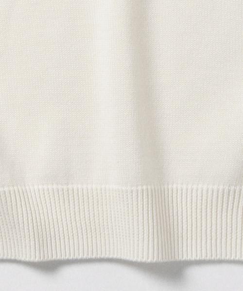 BEAMS（ビームス）の「＜WEB限定＞BEAMS / NEW STANDARD ミリタリーVネックセーター（ニット/セーター・メンズ・オフホワイト/チャコールグレー/ブラック・X-LARGE/LARGE/SMALL/MEDIUM）」の14枚目の写真