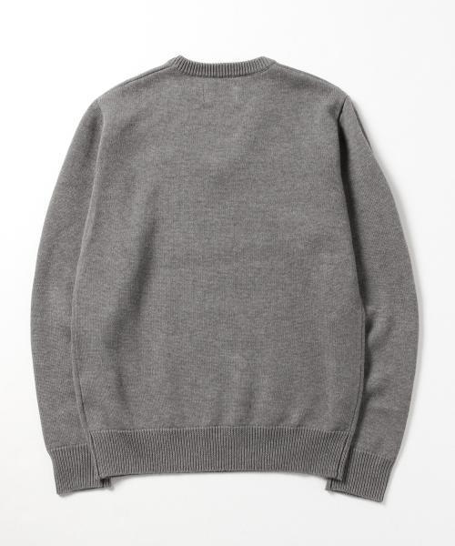 BEAMS（ビームス）の「＜WEB限定＞BEAMS / NEW STANDARD ミリタリーVネックセーター（ニット/セーター・メンズ・オフホワイト/チャコールグレー/ブラック・X-LARGE/LARGE/SMALL/MEDIUM）」の15枚目の写真