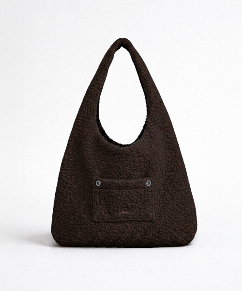 LETERIE（レテリー）の「BOUCLE REVERSIBLE SHOULDER BAG_BROWN（ショルダーバッグ・レディース・ブラウン・FREE）」の2枚目の写真