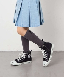 a.v.v（アーヴェヴェ）の「【19-21/22-24cm】バックリボンハイソックス（ソックス/靴下）」