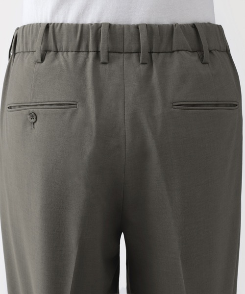無印良品(ムジルシリョウヒン)の「紳士 撥水ストレッチワンタックパンツ(その他パンツ・メンズ・グレー系/ブラック・S/M/L/XL)」の13枚目の写真