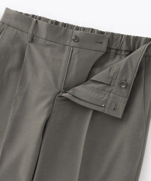 無印良品(ムジルシリョウヒン)の「紳士 撥水ストレッチワンタックパンツ(その他パンツ・メンズ・グレー系/ブラック・S/M/L/XL)」の14枚目の写真