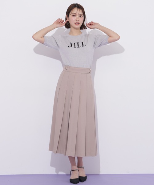 JILL by JILL STUART(ジルバイジルスチュアート)の「サイドベルトプリーツスカート(スカート・レディース・ネイビー/ベージュ/グレー・MEDIUM/SMALL)」の16枚目の写真