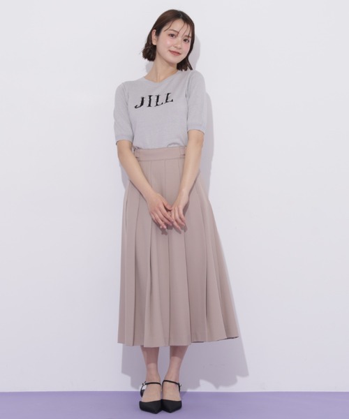JILL by JILL STUART(ジルバイジルスチュアート)の「サイドベルトプリーツスカート(スカート・レディース・ネイビー/ベージュ/グレー・MEDIUM/SMALL)」の15枚目の写真