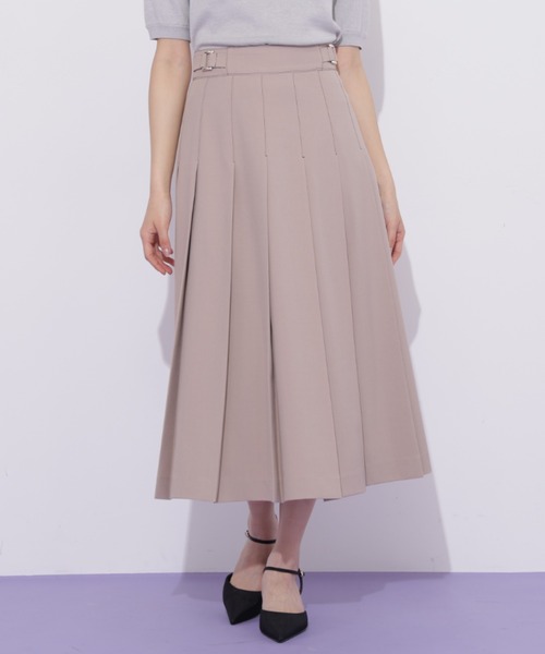 JILL by JILL STUART(ジルバイジルスチュアート)の「サイドベルトプリーツスカート(スカート・レディース・ネイビー/ベージュ/グレー・MEDIUM/SMALL)」の22枚目の写真