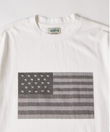 WHO'S WHO gallery | 【UNISEX】KOOKY'N スタースタッズフラッググラフィックTEE(Tシャツ/カットソー)