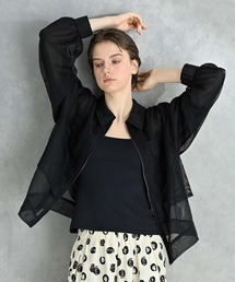 RAW FUDGE（ローファッジ）の「メッシュレイヤーシアージャケット（ブルゾン）」