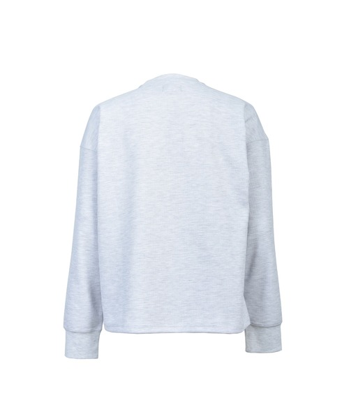 BREATH（ブレス）の「NEW RICH WAFFLE LS TEE TYPE-2（Tシャツ/カットソー・メンズ・グレー/クリーム/ブラック/ホワイト・XX-LARGE/SMALL/MEDIUM/LARGE/X-LARGE）」の9枚目の写真