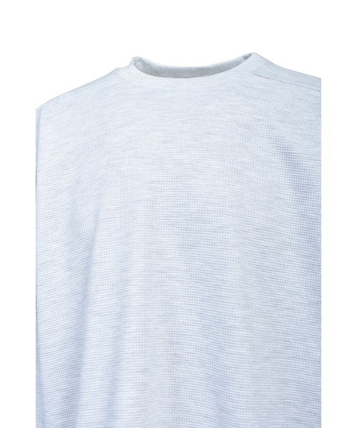 BREATH（ブレス）の「NEW RICH WAFFLE LS TEE TYPE-2（Tシャツ/カットソー・メンズ・グレー/クリーム/ブラック/ホワイト・XX-LARGE/SMALL/MEDIUM/LARGE/X-LARGE）」の11枚目の写真