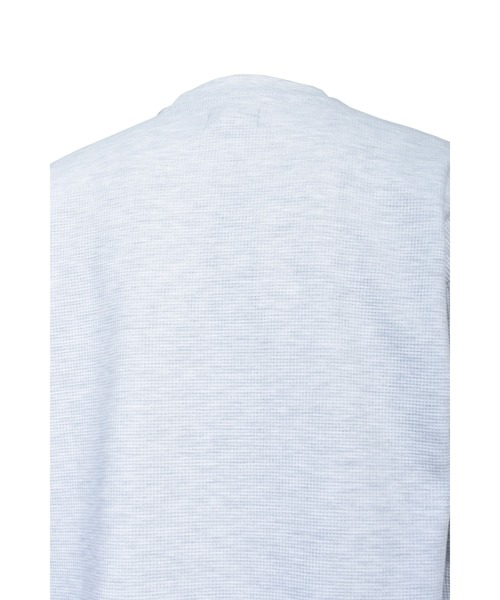 BREATH（ブレス）の「NEW RICH WAFFLE LS TEE TYPE-2（Tシャツ/カットソー・メンズ・グレー/クリーム/ブラック/ホワイト・XX-LARGE/SMALL/MEDIUM/LARGE/X-LARGE）」の12枚目の写真