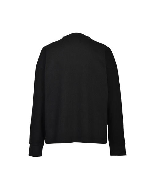 BREATH（ブレス）の「NEW RICH WAFFLE LS TEE TYPE-2（Tシャツ/カットソー・メンズ・グレー/クリーム/ブラック/ホワイト・XX-LARGE/SMALL/MEDIUM/LARGE/X-LARGE）」の6枚目の写真