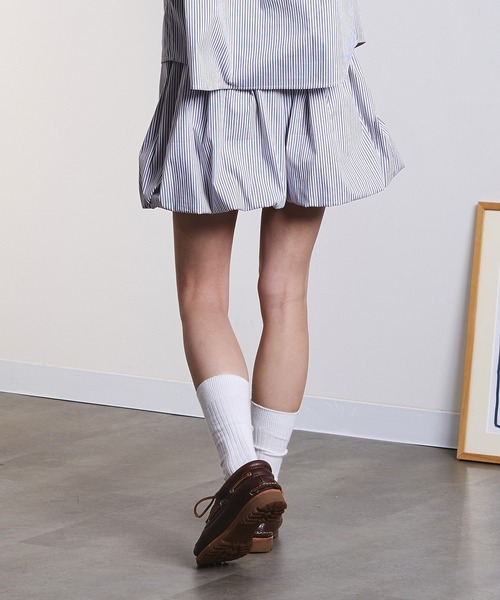 ROSE BUD(ローズバッド)の「ASSORTED BALLOON SKIRT(スカート・レディース・ネイビー/ブルー・ONE SIZE)」の14枚目の写真