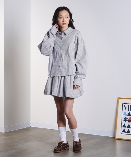ROSE BUD(ローズバッド)の「ASSORTED BALLOON SKIRT(スカート・レディース・ネイビー/ブルー・ONE SIZE)」の15枚目の写真