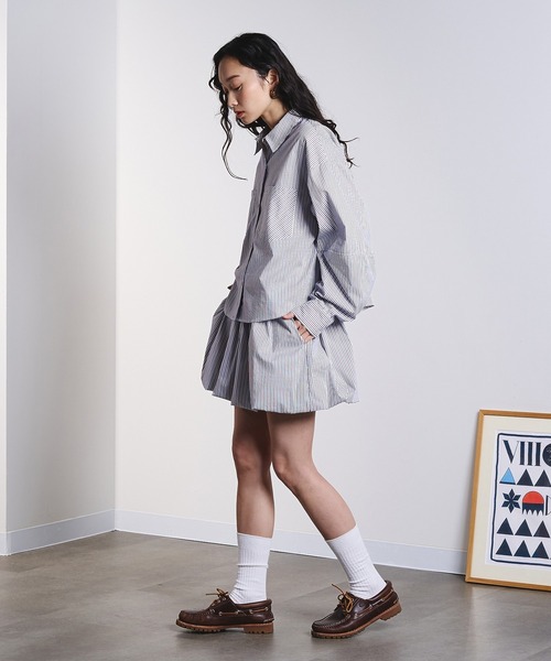ROSE BUD(ローズバッド)の「ASSORTED BALLOON SKIRT(スカート・レディース・ネイビー/ブルー・ONE SIZE)」の3枚目の写真