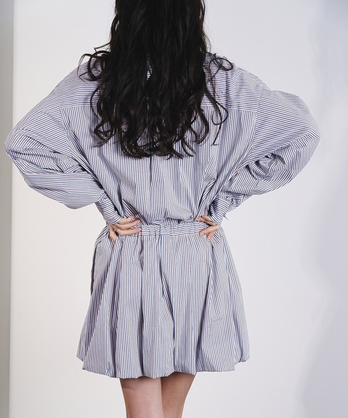 ROSE BUD(ローズバッド)の「ASSORTED BALLOON SKIRT(スカート・レディース・ネイビー/ブルー・ONE SIZE)」の7枚目の写真