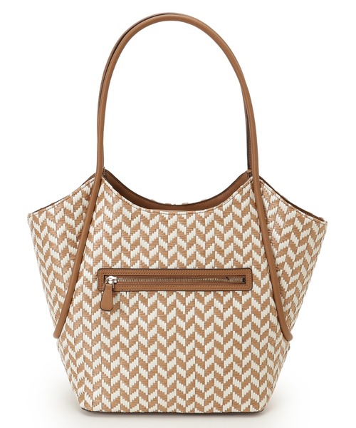 Guess（ゲス）の「TESSI 2 In 1 Tote トートバッグ（トートバッグ・レディース・ブラウン/ブラック系その他・ONE SIZE）」の4枚目の写真