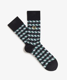 FRED PERRY（フレッドペリー）の「Geometric Jacquard Socks/ジオメトリックジャガードソックス（ソックス/靴下）」