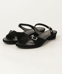 Daniella&GEMMA | ダブルビジューバックルミュール(サンダル)