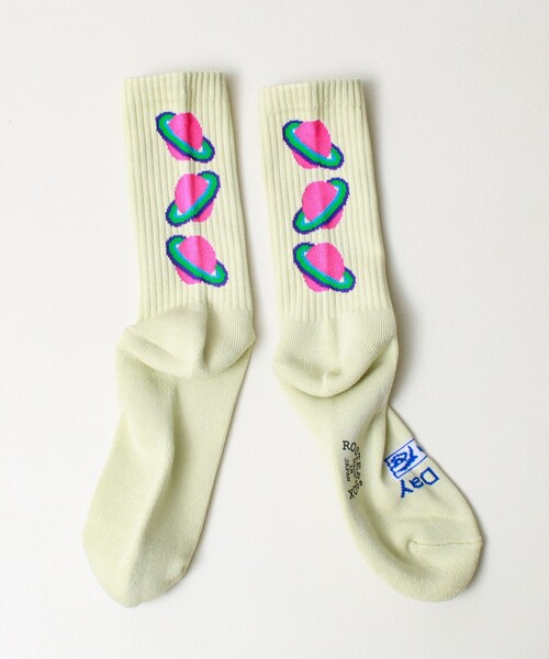 ROSTER SOX(ロスターソックス)の「【ROSTER SOX/ロスターソックス】GALAXY(ソックス/靴下・メンズ・ベージュ系その他/グリーン系その他/ピンク系その他・FREE)」の1枚目の写真