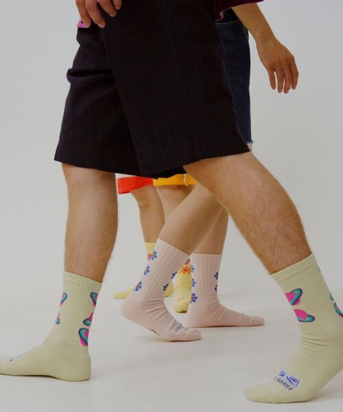 ROSTER SOX(ロスターソックス)の「【ROSTER SOX/ロスターソックス】GALAXY(ソックス/靴下・メンズ・ベージュ系その他/グリーン系その他/ピンク系その他・FREE)」の10枚目の写真