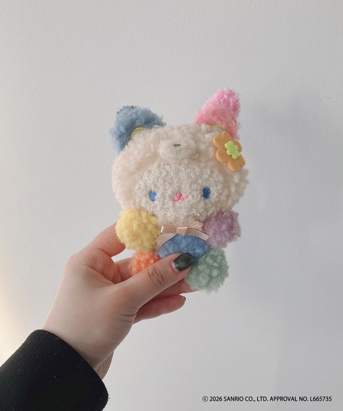 AS KNOW AS plus(�A�Y�m�D�A�Y�v���X)��Sanrio characters �ƈꏏ �}�X�R�b�g�{�[���`�F�[�� �ySanrio/�T�����I�z(�L�[�z���_�[)