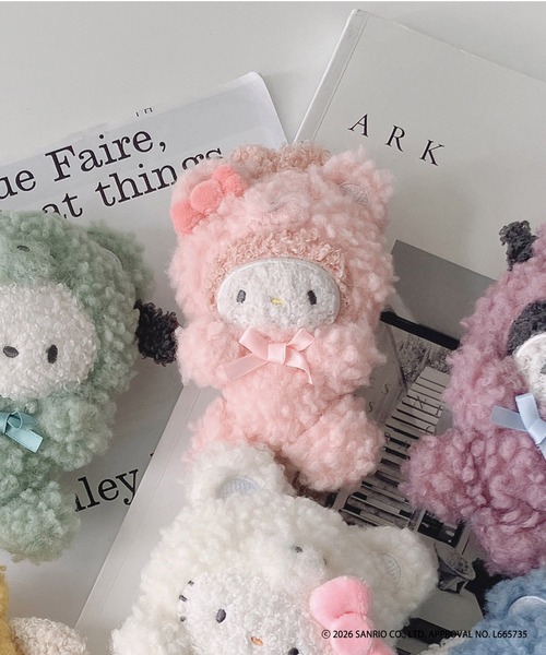 AS KNOW AS plus（アズノゥアズプラス）の「Sanrio characters と一緒 マスコットボールチェーン 【Sanrio/サンリオ】（キーホルダー・レディース・グリーン系その他/パープル系その他/ベージュ系その他/ホワイト系その他/ピンク系その他/イエロー系その他/ブルー系その他・FREE）」の7枚目の写真