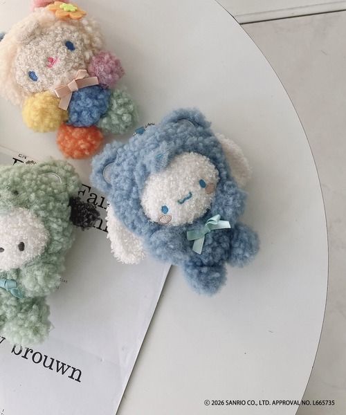 AS KNOW AS plus（アズノゥアズプラス）の「Sanrio characters と一緒 マスコットボールチェーン 【Sanrio/サンリオ】（キーホルダー・レディース・グリーン系その他/パープル系その他/ベージュ系その他/ホワイト系その他/ピンク系その他/イエロー系その他/ブルー系その他・FREE）」の12枚目の写真